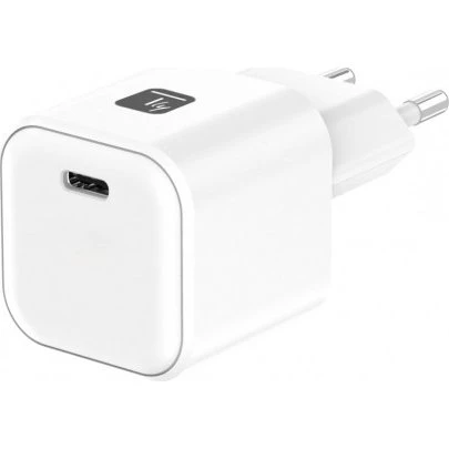 Techly Alimentatore GaN 45W USB-C Bianco