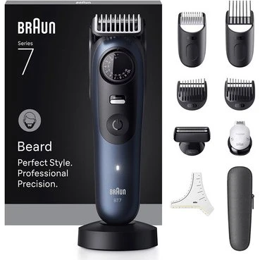 Braun BeardTrimmer 7 BT7540 Blu/Nero