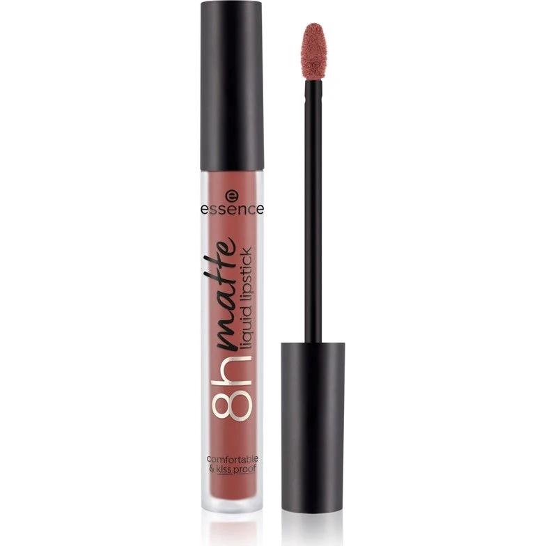 essence 8h Matte Rossetto Liquido Colore 16 Velvet Brick 2,5 ml