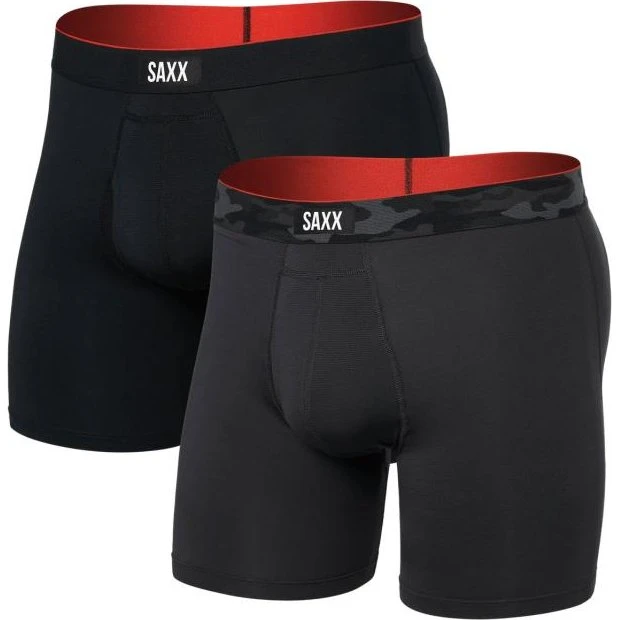 saxx Multi Sport Mesh Boxer Brief Fly 2PK