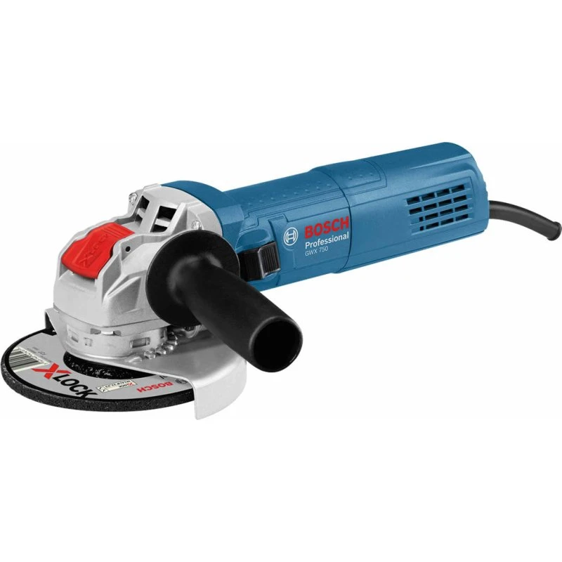 Bosch GWX 750-115 Smerigliatrice Angolare X-LOCK 750W