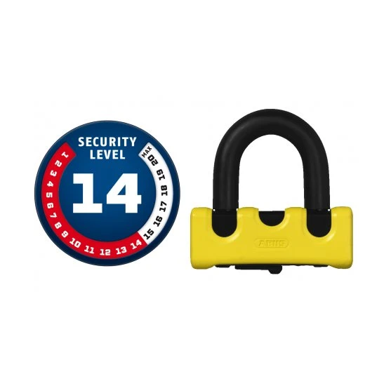 ABUS Granit Power XS 67 Yellow Bloccadisco