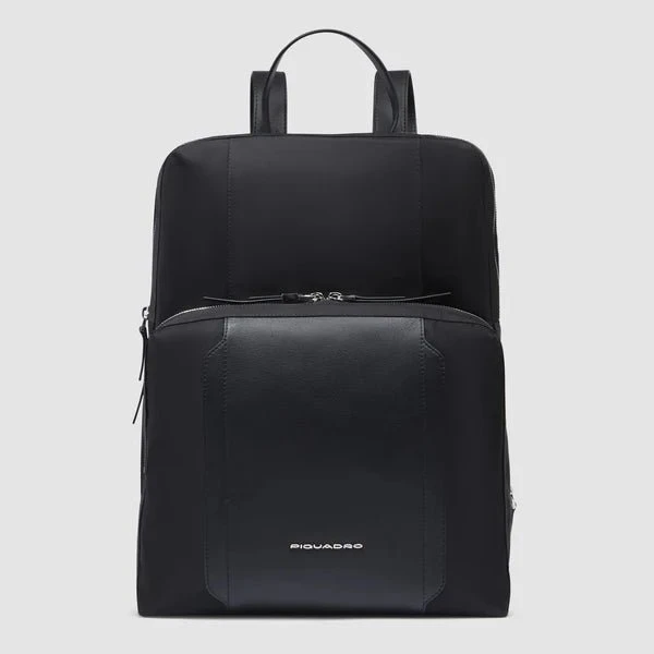 Piquadro Zaino Donna in Pelle Porta PC 15.6'' Espandibile