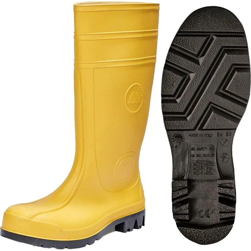 Dunlop Jarama Stivali Antinfortunistici S5 PVC Giallo 43