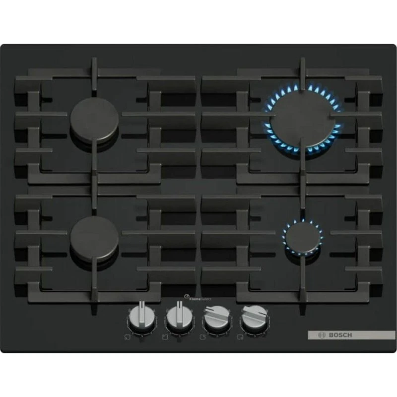 Bosch Serie 6 PPP6A6I40 Piano Cottura a Gas 60 cm Nero