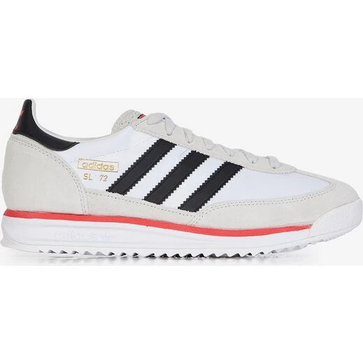 Adidas SL 72 RS Uomo Bianca Ghiaccio Royal in Pelle Scamosciata e Tessuto