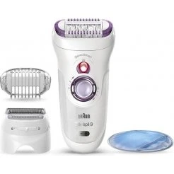Braun Silk-épil 9 9-710 Wet & Dry Bianco/Viola