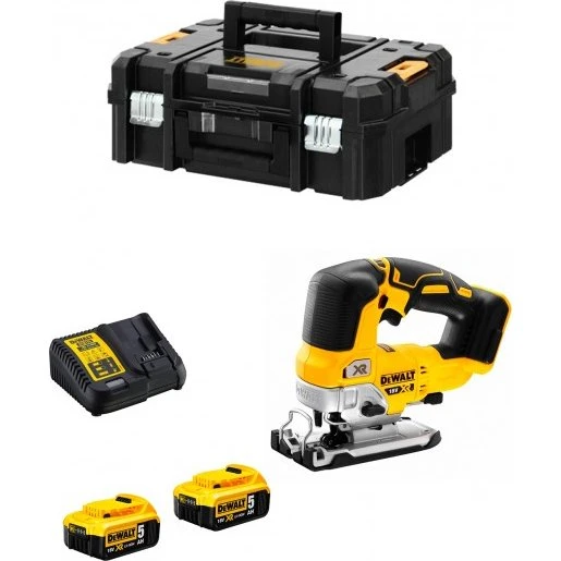 DeWalt DCS334P2-QW Seghetto Alternativo 18V Brushless 5Ah