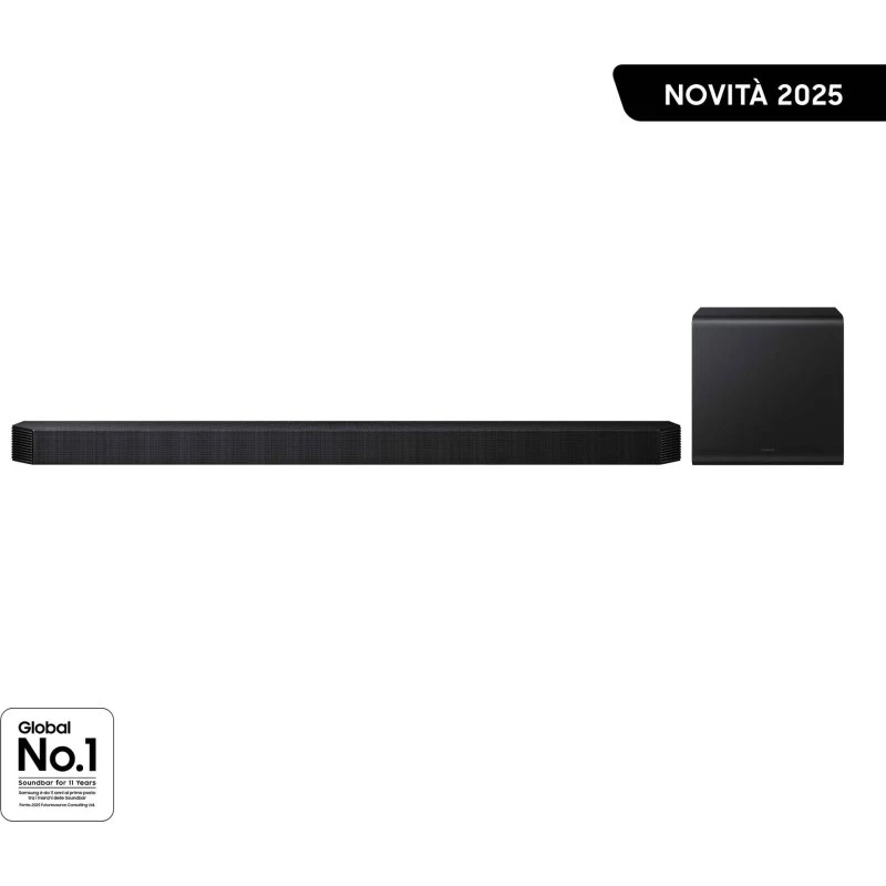 Samsung HW-QS700F/ZF Soundbar 3.1.2 Canali Nero