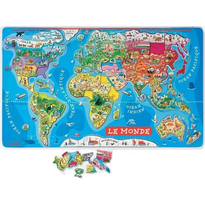 Puzzle Magnetico Mondo - Versione Italiana