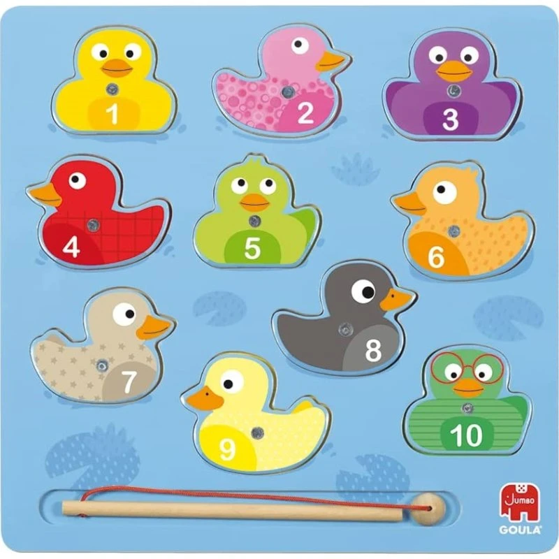 Goula Puzzle Magnetico Anatre 1-10