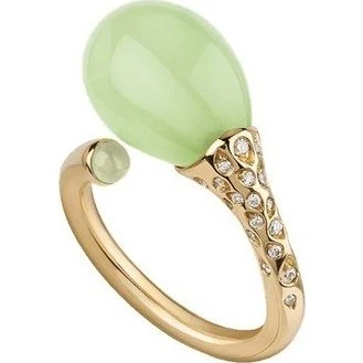 Chantecler Joyful Anello Oro Rosa 18Kt Diamanti Cristallo Rosa