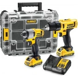 DeWalt DCK211D2T-QW Kit Trapano Avvitatore + Impulsi 10.8V
