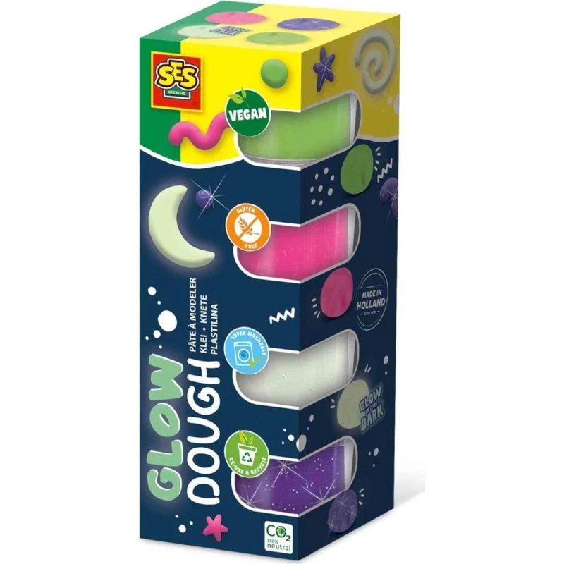Feel Good Glow SES Creative Plasticine 4x90g