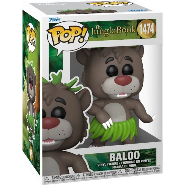 Funko Pop Baloo - Il Libro della Giungla 9 cm