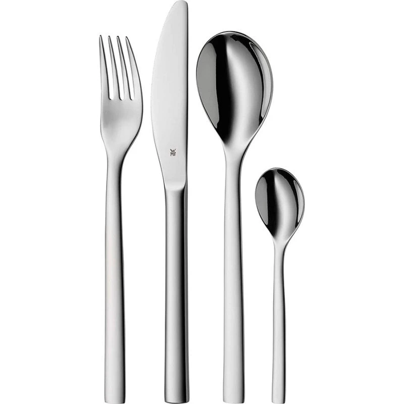 WMF Set 4 Pezzi Posate Nuova in Acciaio Inox