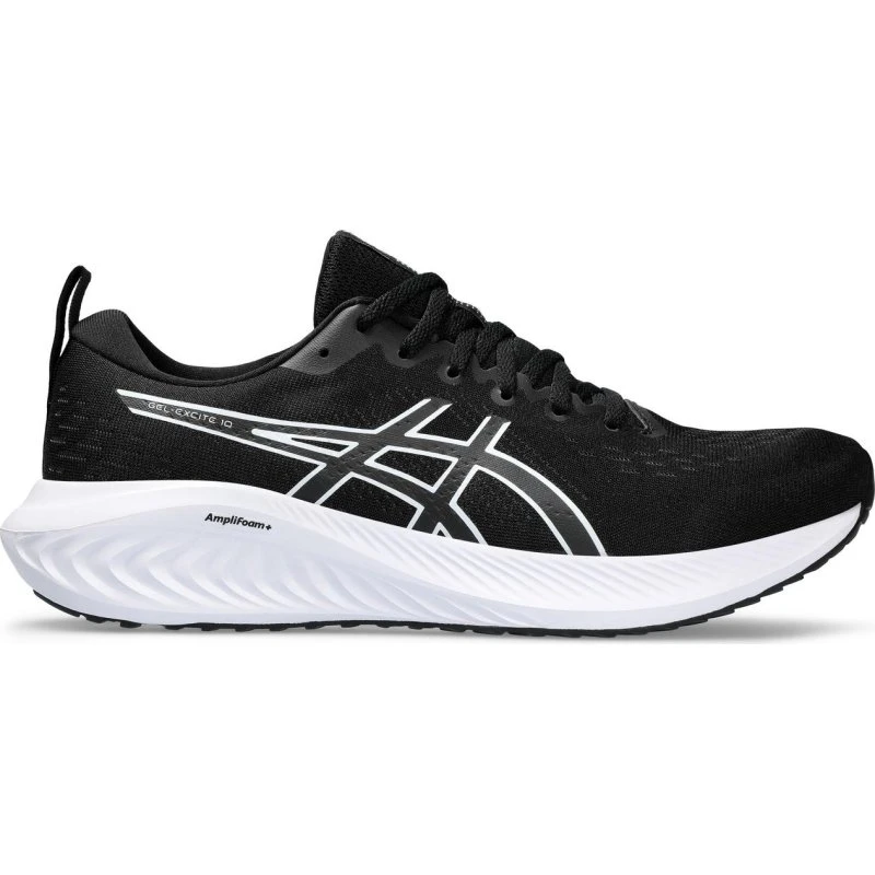 Asics Gel Excite 10 Nero Argento - Scarpa Running Entry Level