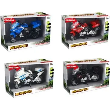 Toys Garden Metropoli Moto Pronto Intervento con Luci e Suoni