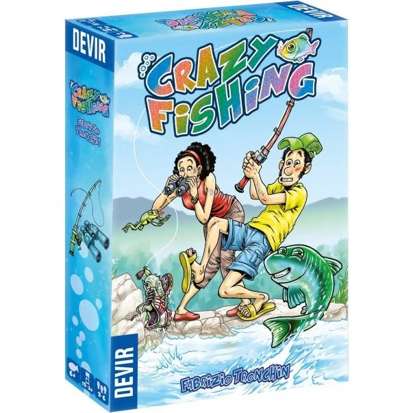 Devir Crazy Fishing - Gioco di carte per 2-6 giocatori