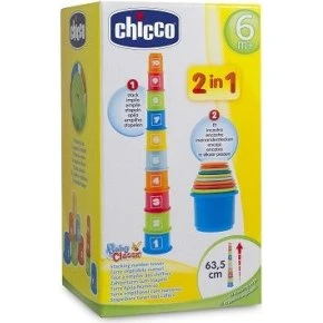 Chicco Gioco Numeri Impilabili 2in1