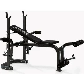 JK Fitness Panca Regolabile JK6060 con Porta Bilanciere