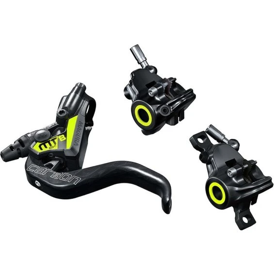 Magura MT8 SL Freno a Disco Idraulico Carbonio Nero/Giallo
