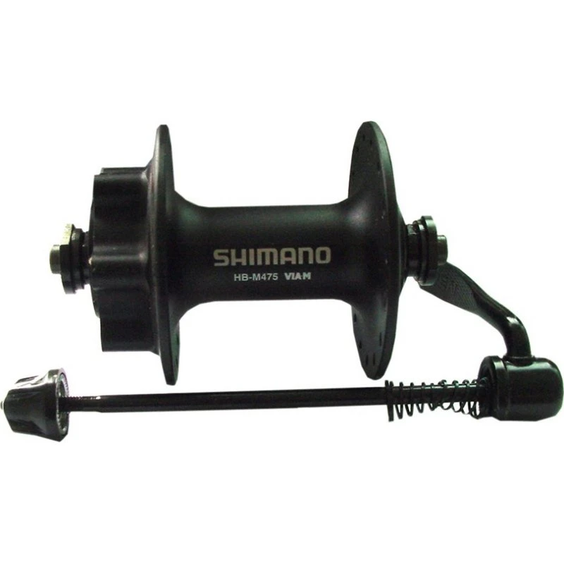 Shimano HB-M475 Anteriore 100mm 36 Fori 6 Bulloni Nero