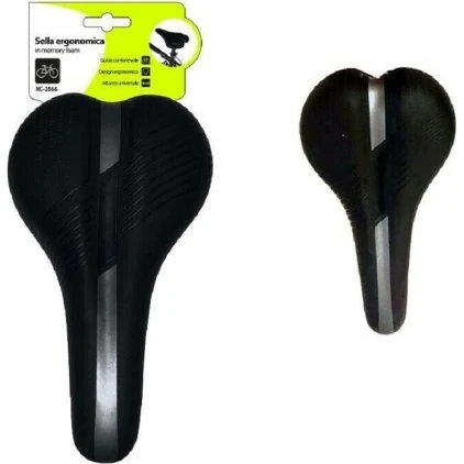 Sella Bici Memory Foam Gel Ergonomica XC-2566