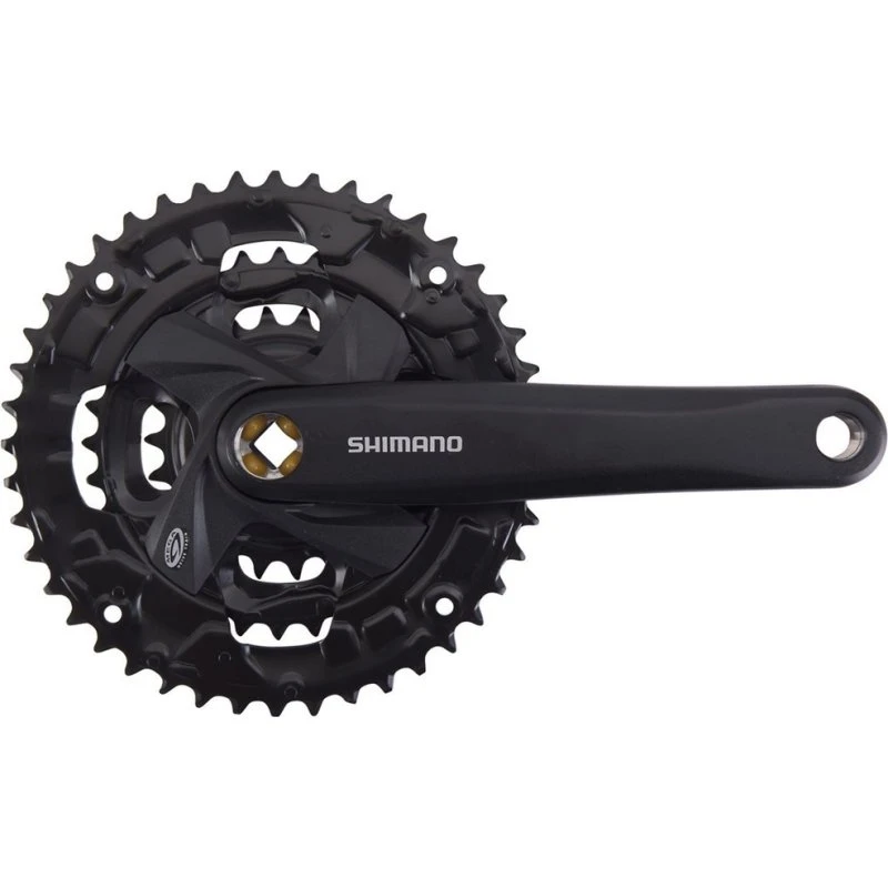 Shimano FC-M371 3x9v 175mm 44-32-22 nero