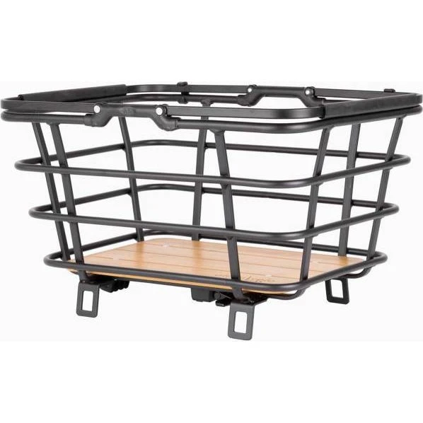 Atran Epic Shopper Cestino Bicicletta Posteriore 23L Nero/Marrone