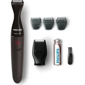 Philips MG1100/16 Regolabarba Multigroom Serie 1000 Nero