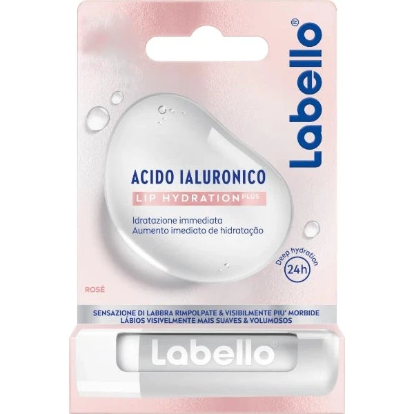 Labello Acido Ialuronico Lip Hydratation Plus Rosé 5.2g