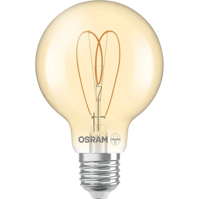 Osram Vintage 1906 LED E27 Globo Oro 4.9W 470lm Bianco Molto Caldo