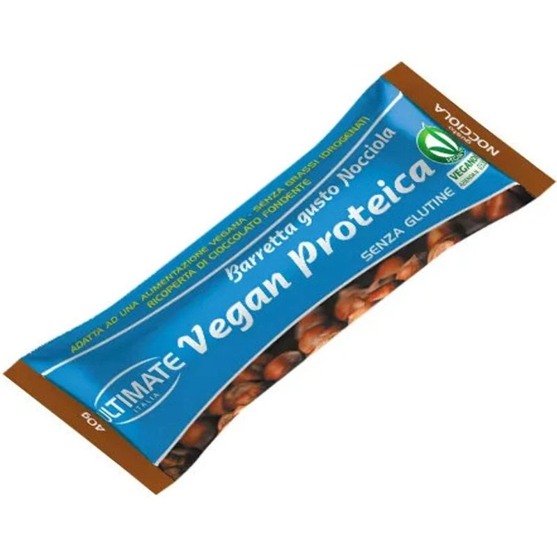 Ultimate Italia Barretta Proteica Vegana Nocciola 40g