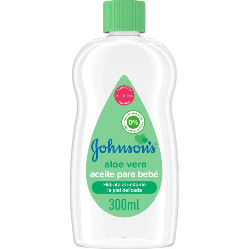Johnson's Baby Olio Aloe Vera 300 ml