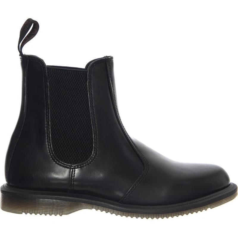 Dr. Martens Flora Black Polished Smooth Stivali Unisex