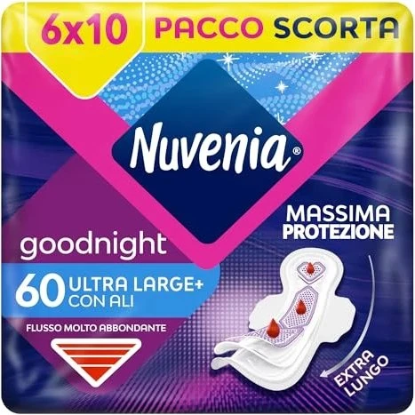 NUVENIA Ultra Notte Ali 60 Assorbenti