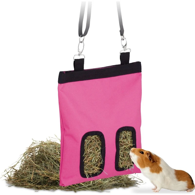 Borsa porta fieno per conigli e roditori