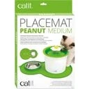 Peanut Tappetino in Silicone Verde 46x29 cm