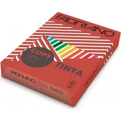 Fabriano Carta Copy Tinta A3 80g Rosso 250 fogli
