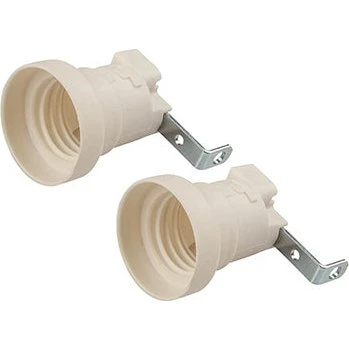 Polypool PP0480 E27 Avorio 2pz con Staffa