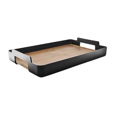 Eva Solo Vassoio Nordic Kitchen Bamboo Nero 50x34 cm