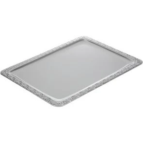 APS Vassoio Rettangolare 420x310 mm in Acciaio 18/0