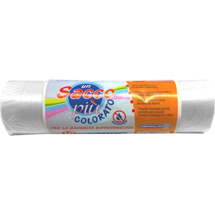 Sacchi Trasparenti 90x120cm 160L - 240 Pezzi, MDPE Riciclato