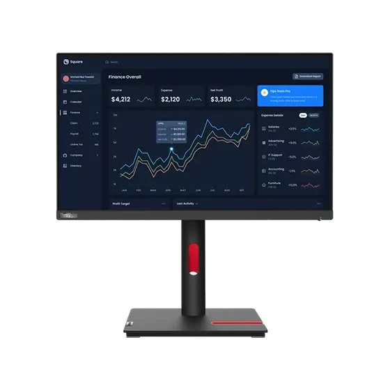 Lenovo ThinkVision T22i-30 Monitor 21.5" Nero
