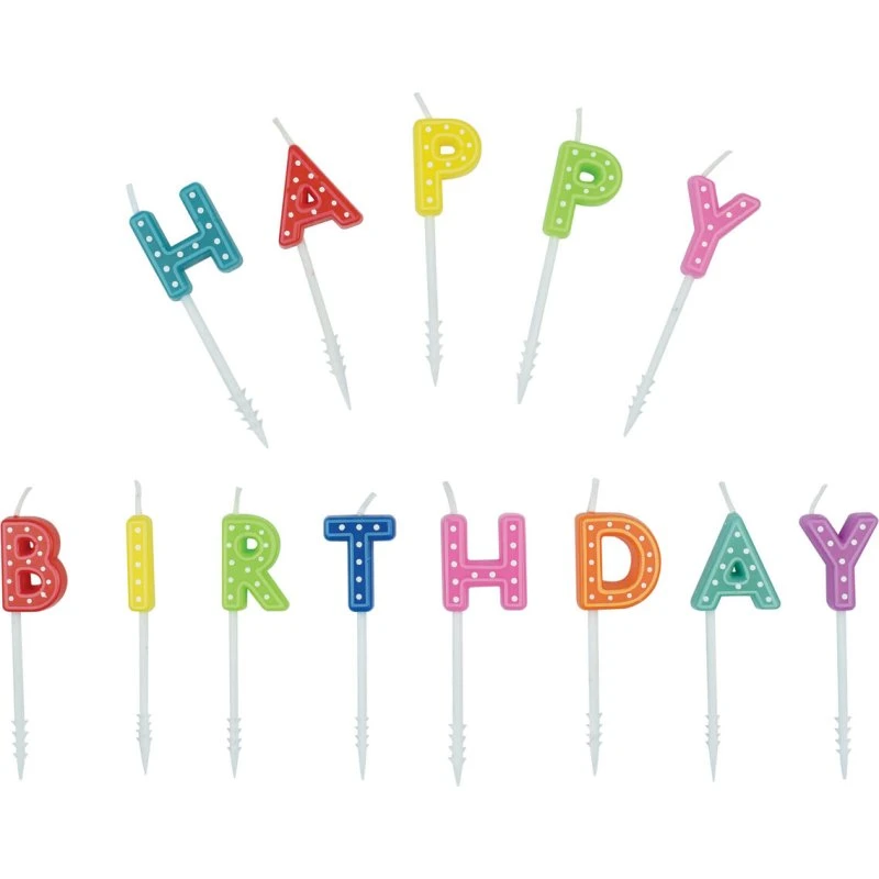 Legami Candeline per Torta Happy Birthday