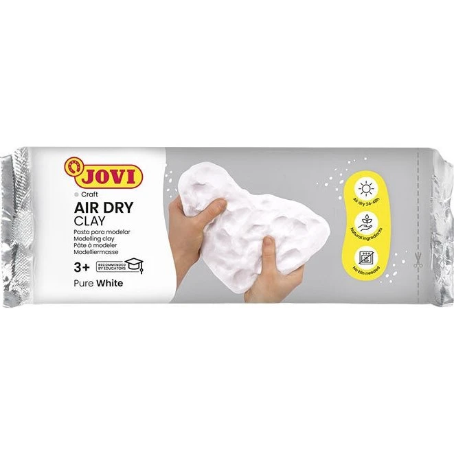 Jovi - Argilla Autoindurente All'Aria Bianca 250g