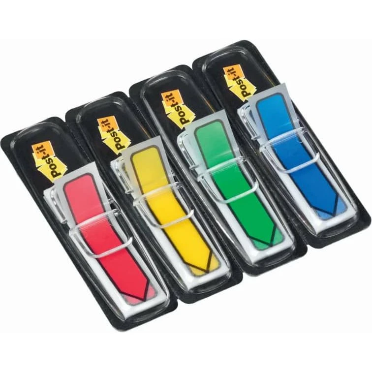Post-It 684-ARR3 Segnapagina Mini Freccia 4 Colori