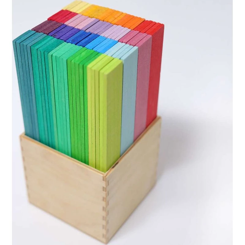 Grimm's Leonardo Sticks - Bastoncini da Costruzione Arcobaleno