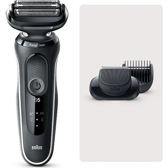 Braun Series 5 51-W1500s Rasoio elettrico Wet&Dry bianco